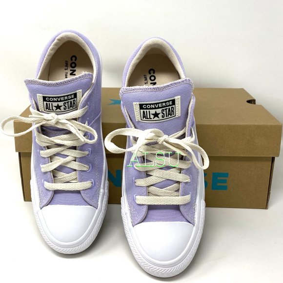 🌸Sale🌸 Converse Ctas Madison Low Top Canvas Violet Womens Size 6.5 567115C - Picture 6 of 10